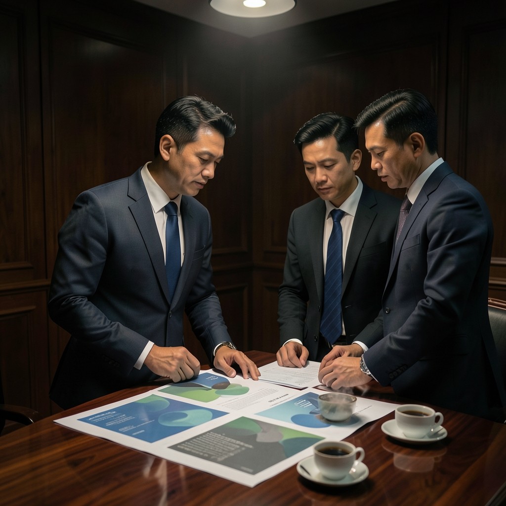 Talking building clients through quarterly charts